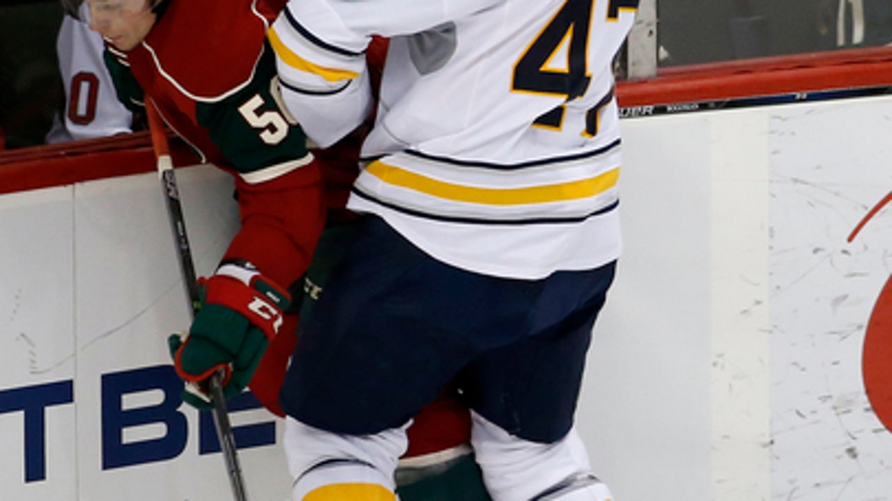 Sabres score 3 in first, hang on to beat Minnesota 3-2